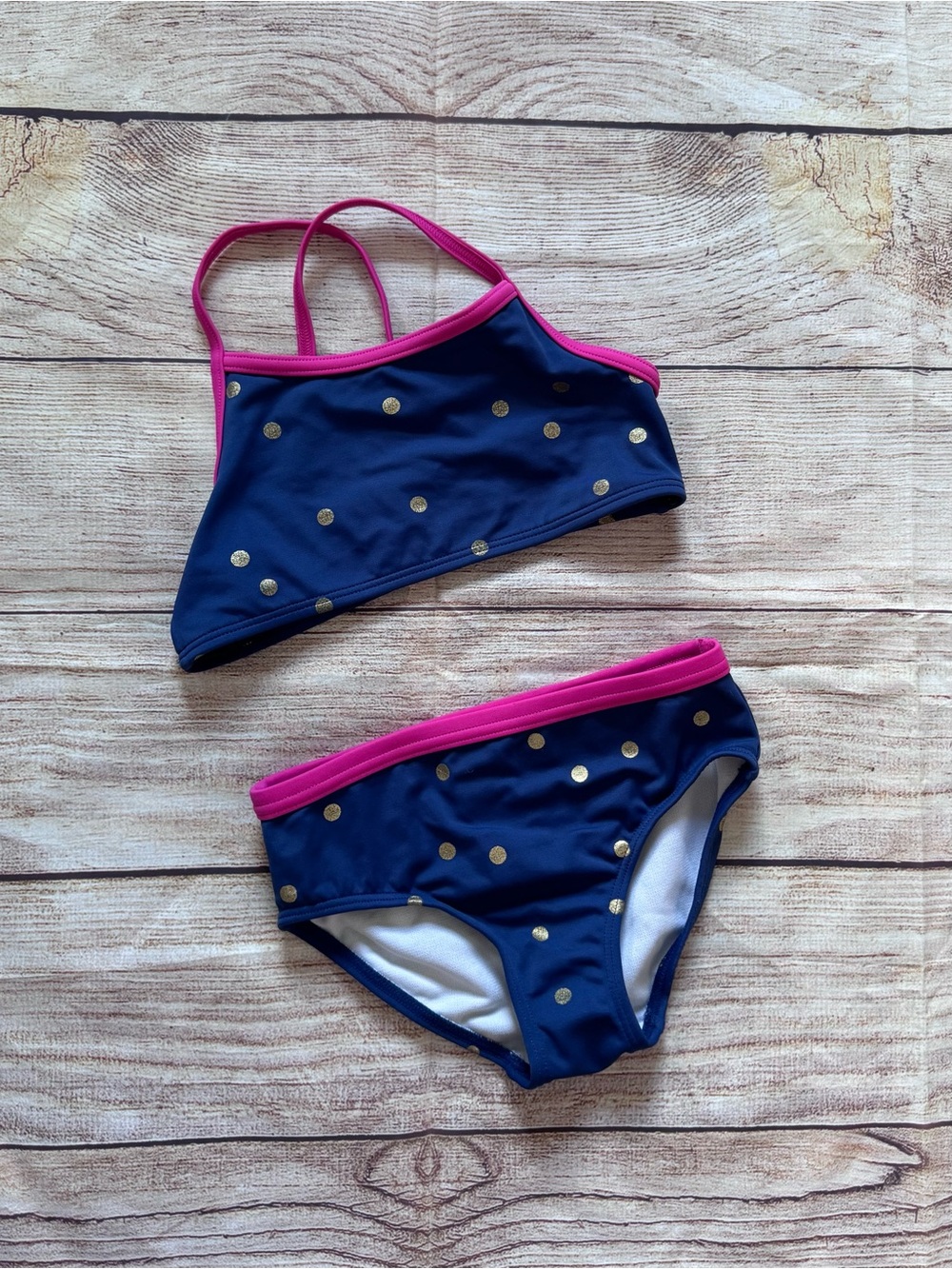 Mini Boden Two-Piece Swimsuit